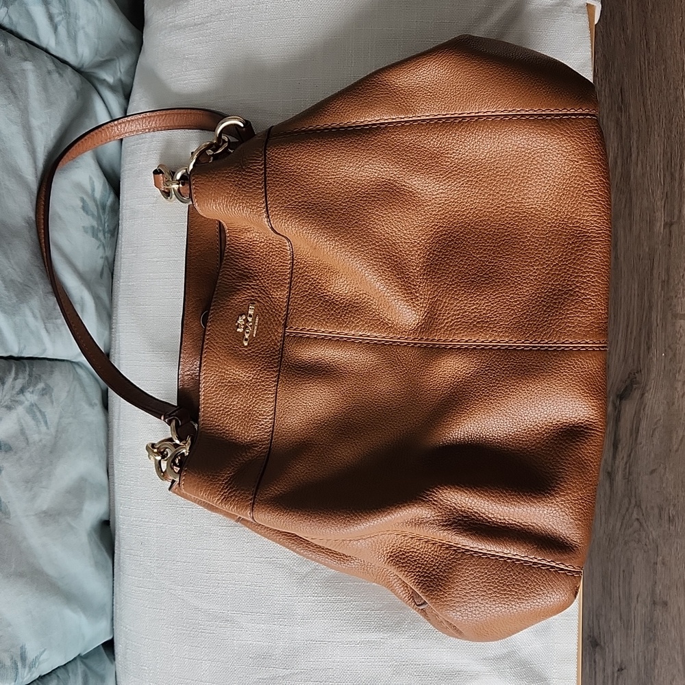Coach Madison hobo in tan
